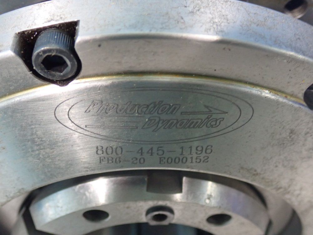 6.5" Production Dynamic #FB6-20, Mechanical Grip Air Released Chuck, 2.25" I.D. - Image 8