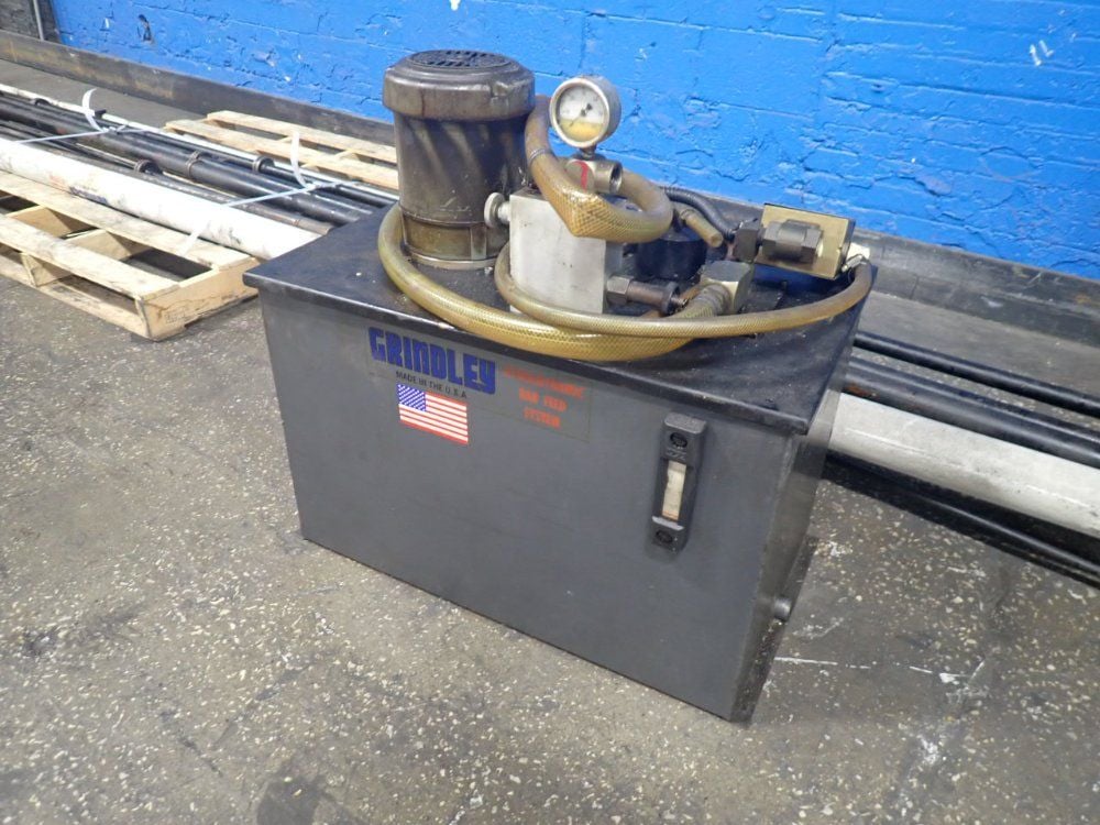Grindley, Hydrodynamic Bar Feed System, 1750 RPM, 230/460 V - Image 6