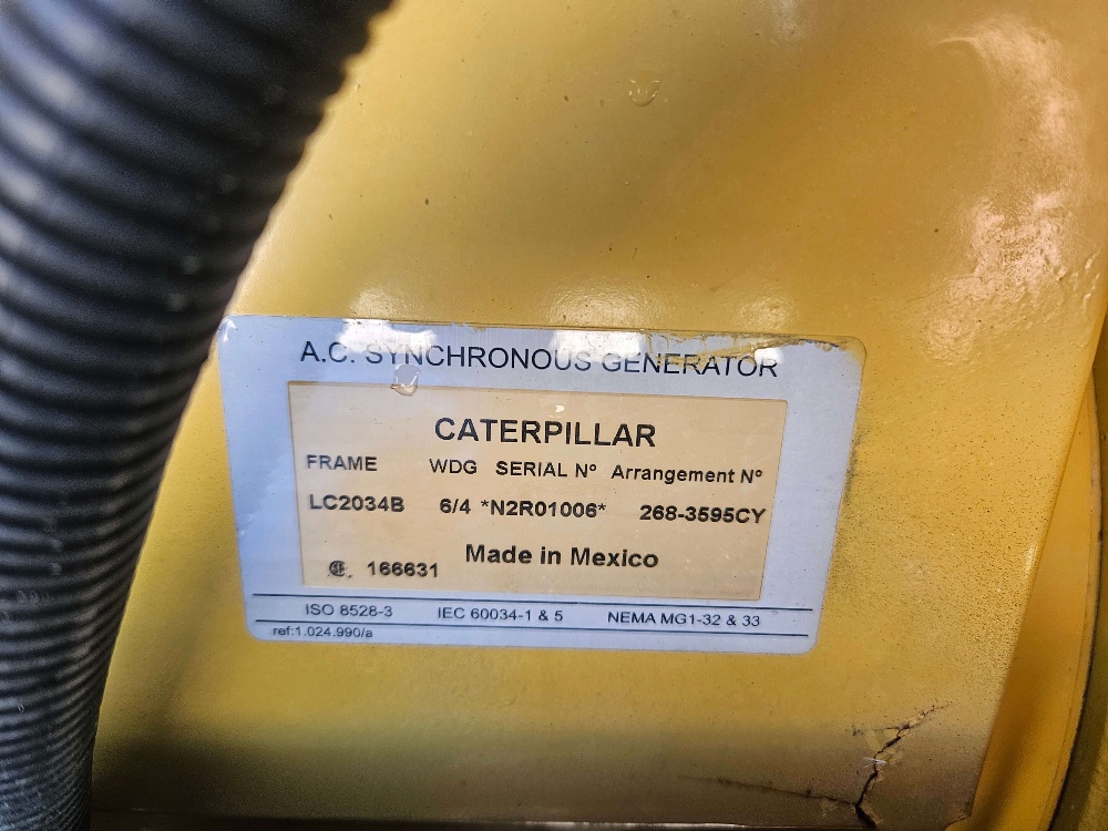 30 KW Caterpillar #XQ30, standby diesel generator set, Tier 4, sound attenuated enclosure - Image 10
