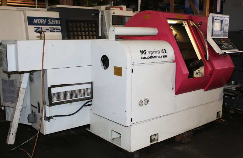 Gildemeister #MF-Sprint-42, Siemens 840C, 1.6" bar, live tl, subspdl, FMB BF, 2000, #153550 - Image 1