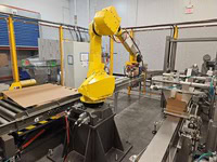 Langen #LCR-700, combined robotic pal, Fanuc M-710i Robot, R-30iB Plus Control, 2018 - Image 2