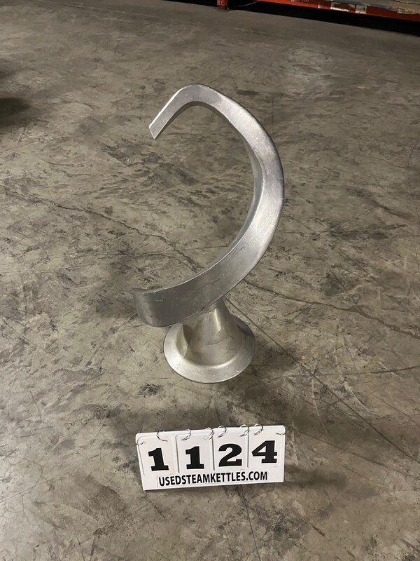 Hobart #V-1401-ED, dough hook, 140 qt mixer - Image 3