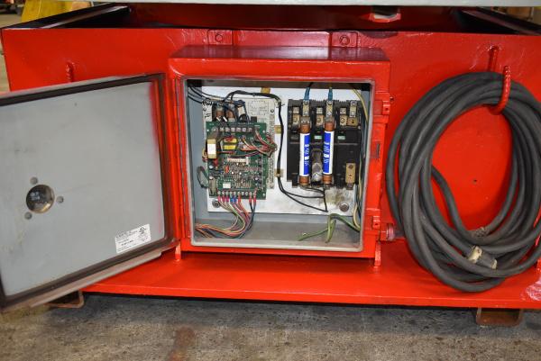 20000 lb. WeldWire #WWFT-20, floor turn table, 24.25" tbl height, hand pendant controller - Image 4