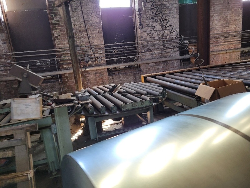 Coil Packaging Line, Braner, 65" width, 10000 lb., R to L, hydraulic down ender, banding table - Image 6