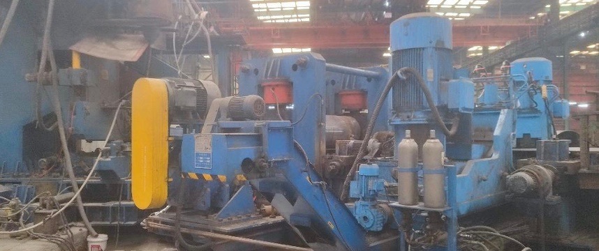 Aogang, 2000mm x 20mm spiral pipe mill, 760mm ID, 2200mm outside dimension, 12m pipe length, 2021 - Image 1