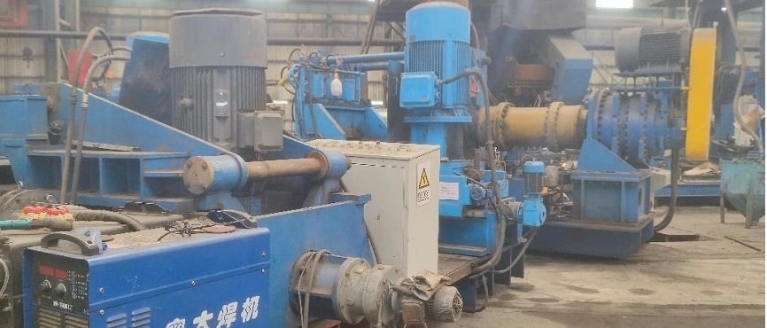 Aogang, 2000mm x 20mm spiral pipe mill, 760mm ID, 2200mm outside dimension, 12m pipe length, 2021 - Image 9