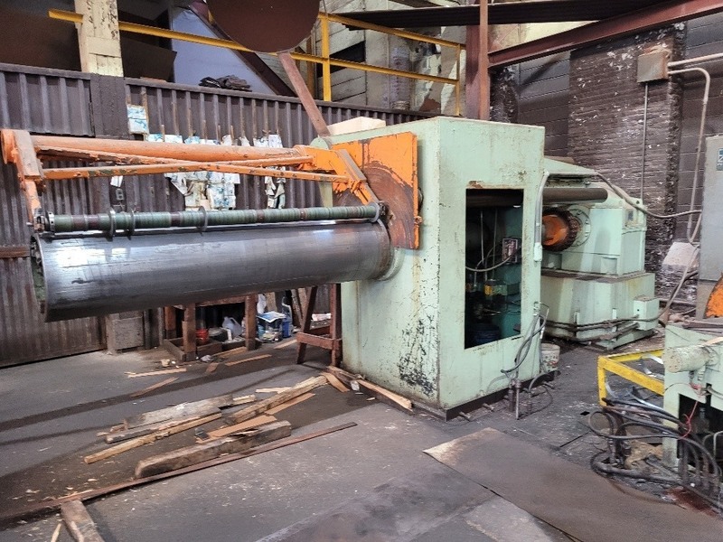 72" Delta slitting line, .020"-.250" thickness, 40000 lb., 20" ID, 72" OD, R to L, coil car, uncoiler - Image 5
