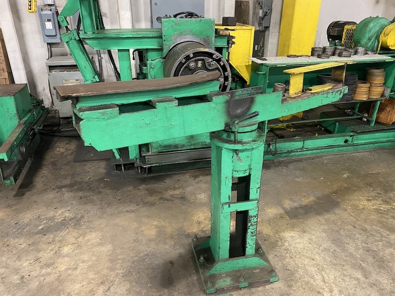 12" x .125" Bliss slitting line, 4000 lb., knives & tooling, complete - Image 5