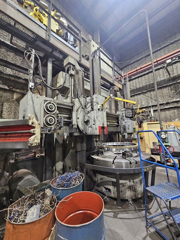 60" G.A. Gray #60-Series, Vertical Boring Mill, 72" max. swing, 272 RPM - Image 3