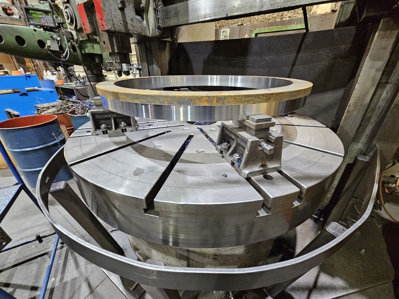 60" G.A. Gray #60-Series, Vertical Boring Mill, 72" max. swing, 272 RPM - Image 7