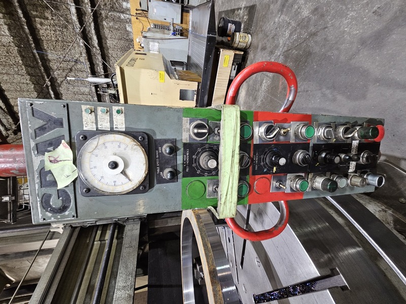 60" G.A. Gray #60-Series, Vertical Boring Mill, 72" max. swing, 272 RPM - Image 8