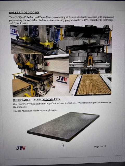 Northwood #CS-48RHD, CNC Router, 5' x12' table, vacuum, 2022 - Image 10