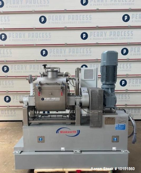 Winkworth #16Z-63, Z-Blade Mixer, 316L Stainless Steel, Vacuum Rated, 27-36L Capacity, Tilt Discharge - Image 1
