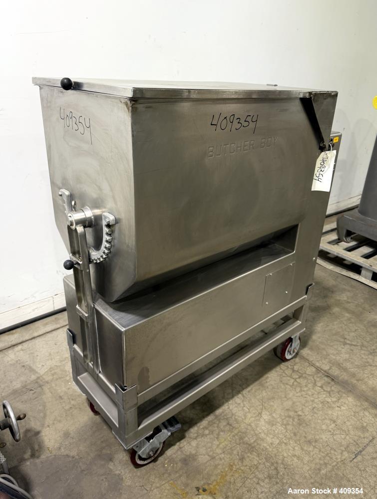 Butcher Boy #250F, Meat Mixer, 200 lb capacity, 3ph, 2 HP, 230 V., casters - Image 4
