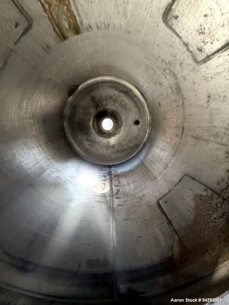 940 gallon, Perry, Storage Tank, Alloy 20, 60" diameter x 72" straight side, dish top & bottom, 15 psi - Image 6