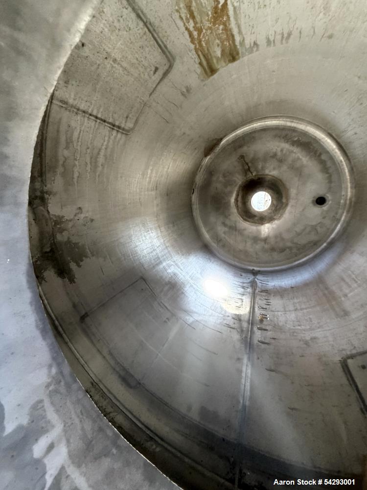 940 gallon, Perry, Storage Tank, Alloy 20, 60" diameter x 72" straight side, dish top & bottom, 15 psi - Image 7