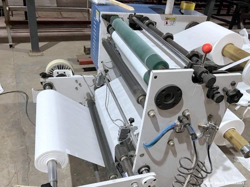 Automatic Fabric Slitting Machine, 60cm Width, 3 Blades, Auto Tension Control, Multi-Function - Image 2