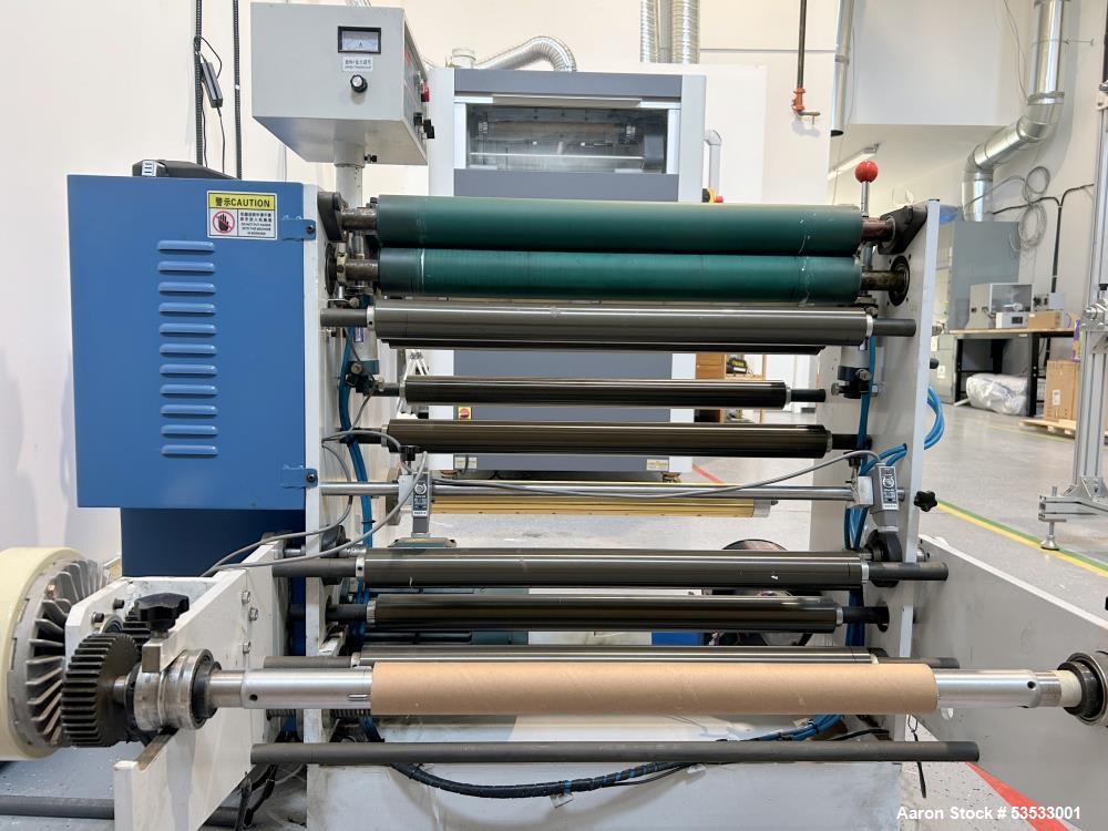 Automatic Fabric Slitting Machine, 60cm Width, 3 Blades, Auto Tension Control, Multi-Function - Image 3