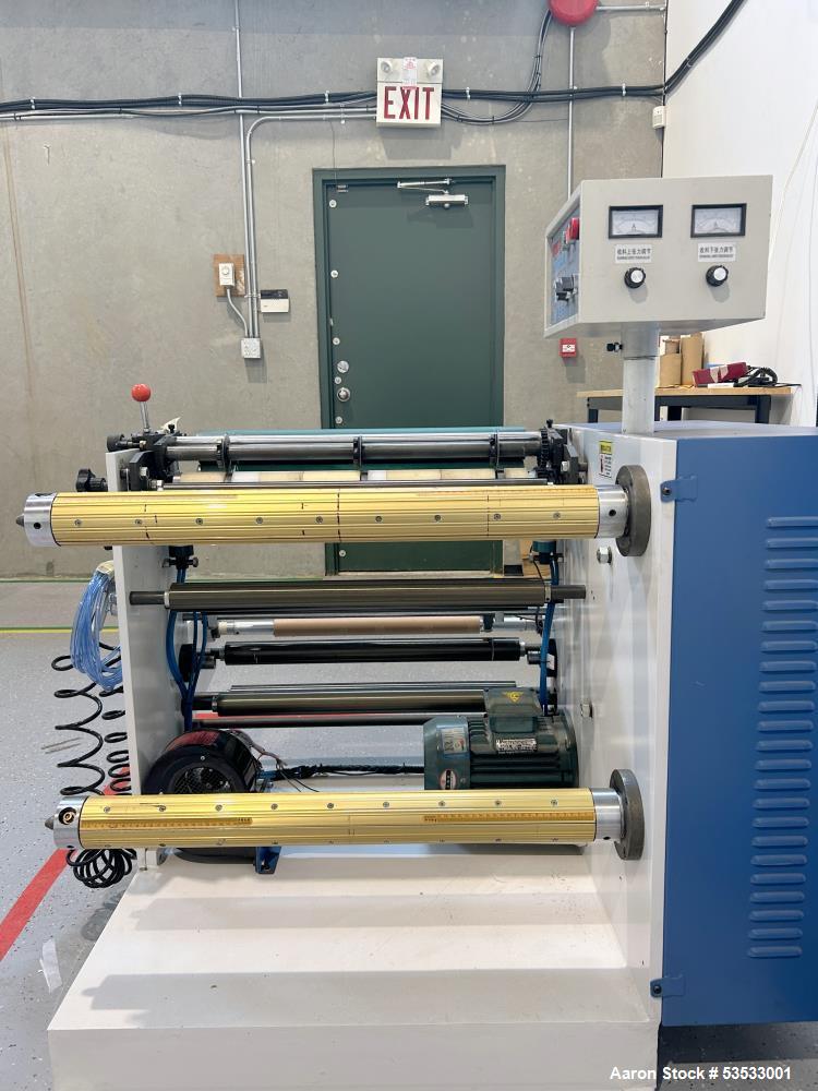 Automatic Fabric Slitting Machine, 60cm Width, 3 Blades, Auto Tension Control, Multi-Function - Image 4