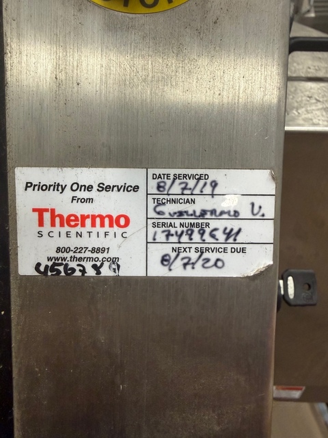 Thermo Fisher Scientific #NextGuard-C500, x-ray machine, approx 20 x 15 - Image 5