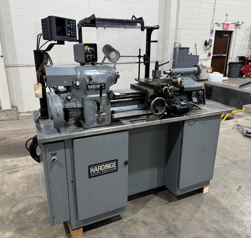 11" x 18" Hardinge #HLV-H, inch thread, 5C collet, compound cross, AcuRite digital read out system, 1990 - Image 2