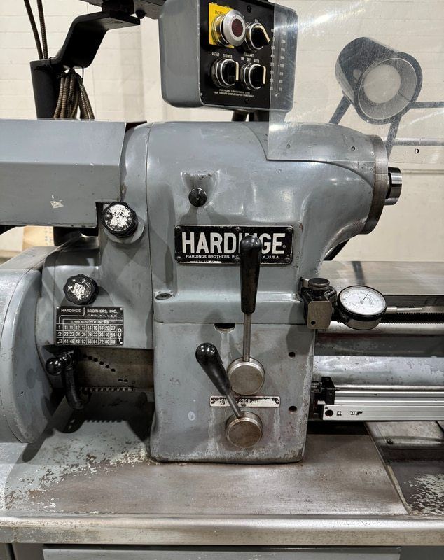 11" x 18" Hardinge #HLV-H, inch thread, 5C collet, compound cross, AcuRite digital read out system, 1990 - Image 4