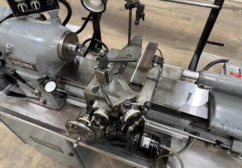 11" x 18" Hardinge #HLV-H, inch thread, 5C collet, compound cross, AcuRite digital read out system, 1990 - Image 5
