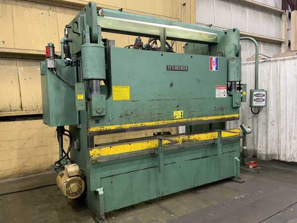 240 Ton, Betenbender #10-240T, hydraulic press brake, 10' overall, 102" between housing, 6" stroke, 30 HP - Image 1