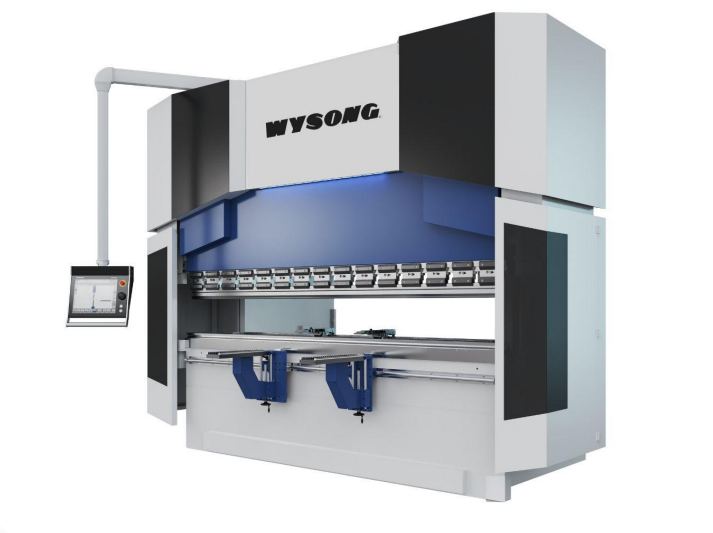 350 Ton, Wysong #MB350-145, Hydraulic Press Brake, 145" bed, 126" between housing, 10" stroke, 19" daylight - Image 2