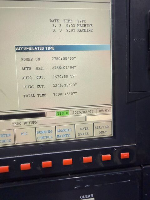 Mazak #VTC-250D/50, 4-Axis CNC Vertical Machining Center, 69.3" X, 25" Y, 25.6" Z, 82.7" x 25" table, 30 HP - Image 8