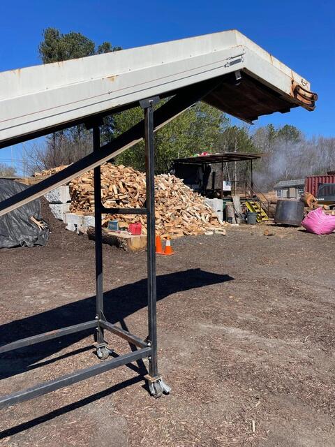 29" wide x 281" long L-Shaped Cleated Incline Conveyor Belt, 1 HP Baldor motor, 1760 RPM, 460 V. - Image 3