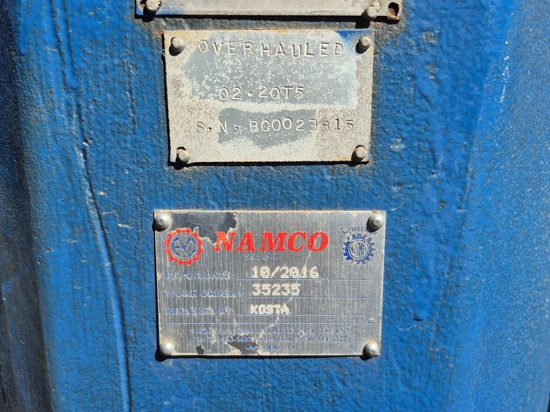 Hansen #RVNJ44K-BNN-250, Heavy-Duty Industrial Gear Reducer / Gearbox, 243.00 :1 Ratio, 113 RPM - Image 3