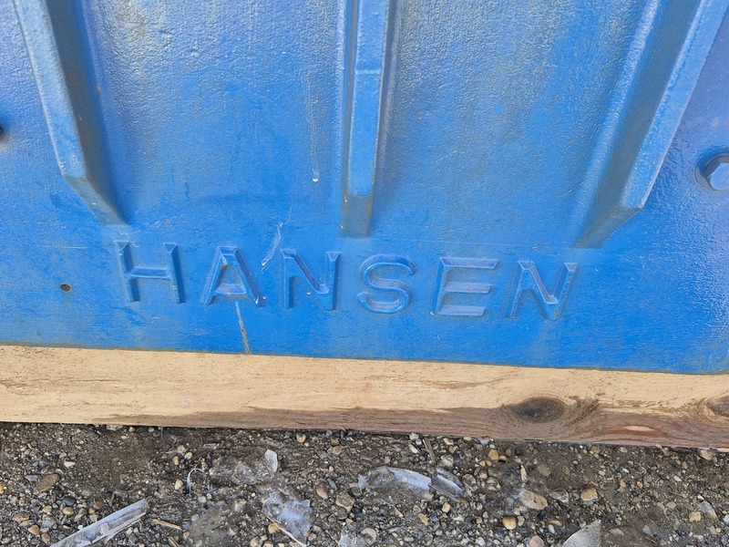 Hansen #RVNJ44K-BNN-250, Heavy-Duty Industrial Gear Reducer / Gearbox, 243.00 :1 Ratio, 113 RPM - Image 4