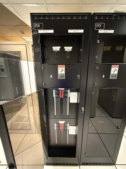 PDI, PDU, 225A Main Breaker Square D (2), 60A Square D breakers (8 available) Slim - Image 3