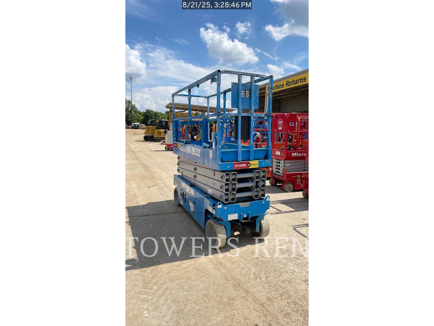 Genie Industries 2632E, Lift Scissor, 175 hours, S/N: GS32P-163696, 2018 - Image 3