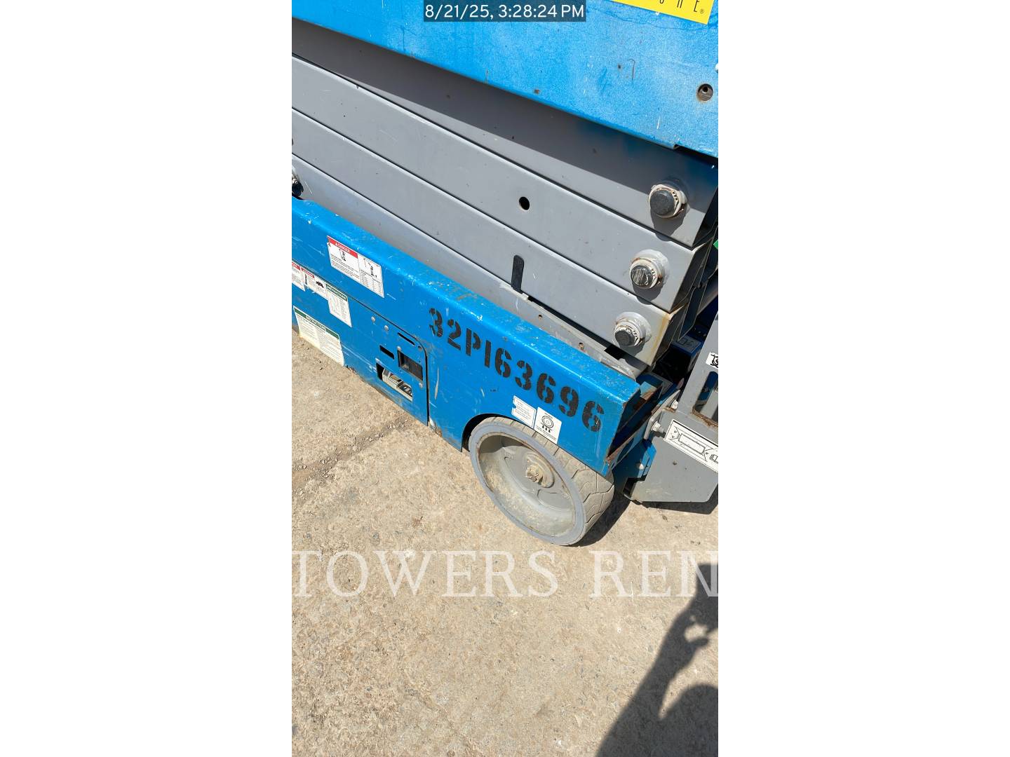 Genie Industries 2632E, Lift Scissor, 175 hours, S/N: GS32P-163696, 2018 - Image 5