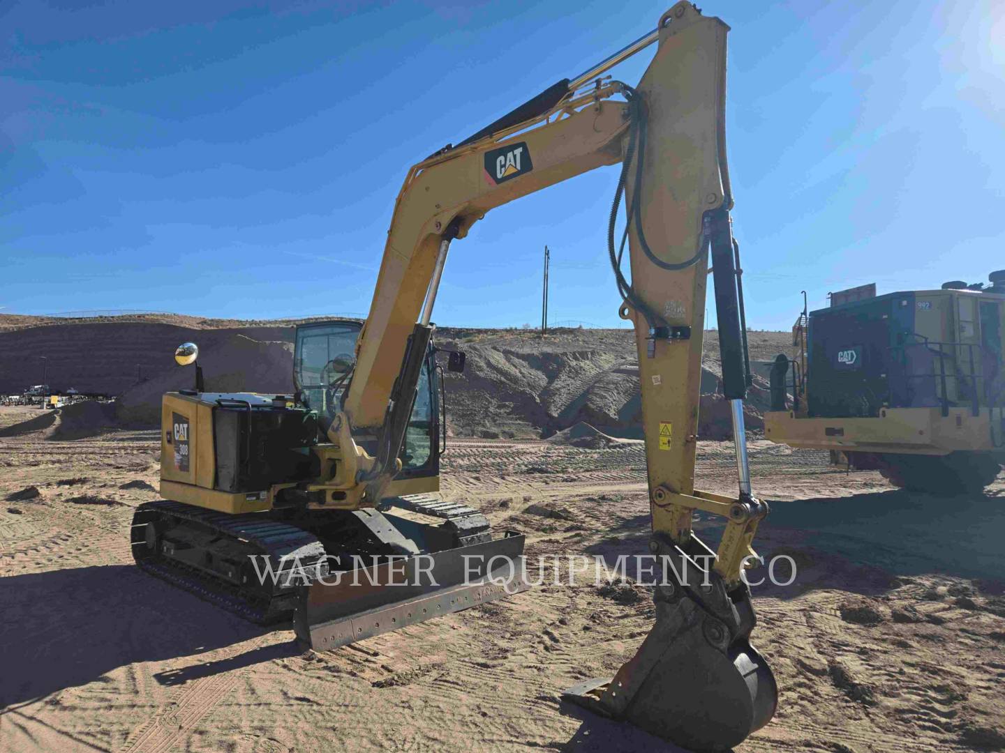 Caterpillar 308 CR, Crawler Excavator, 3515 hours, S/N: GG800430, 2019 - Image 2