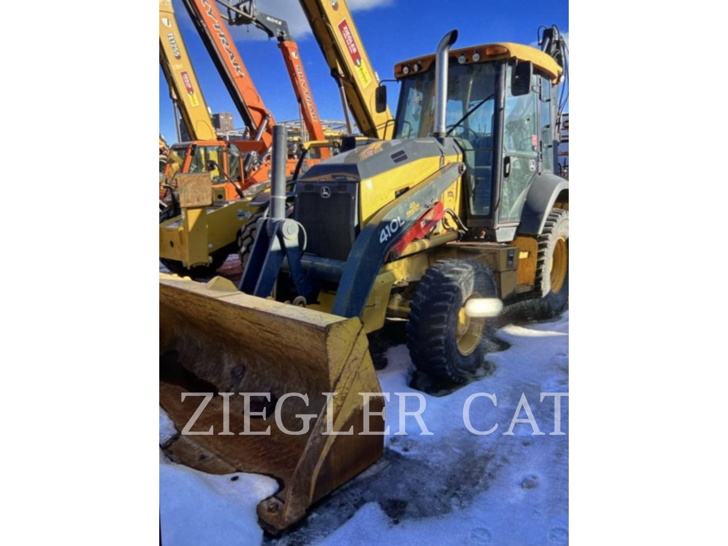 Deere & Co. 410J, Backhoe Loader, 3106 hours, S/N: HF317436, 2017 - Image 1
