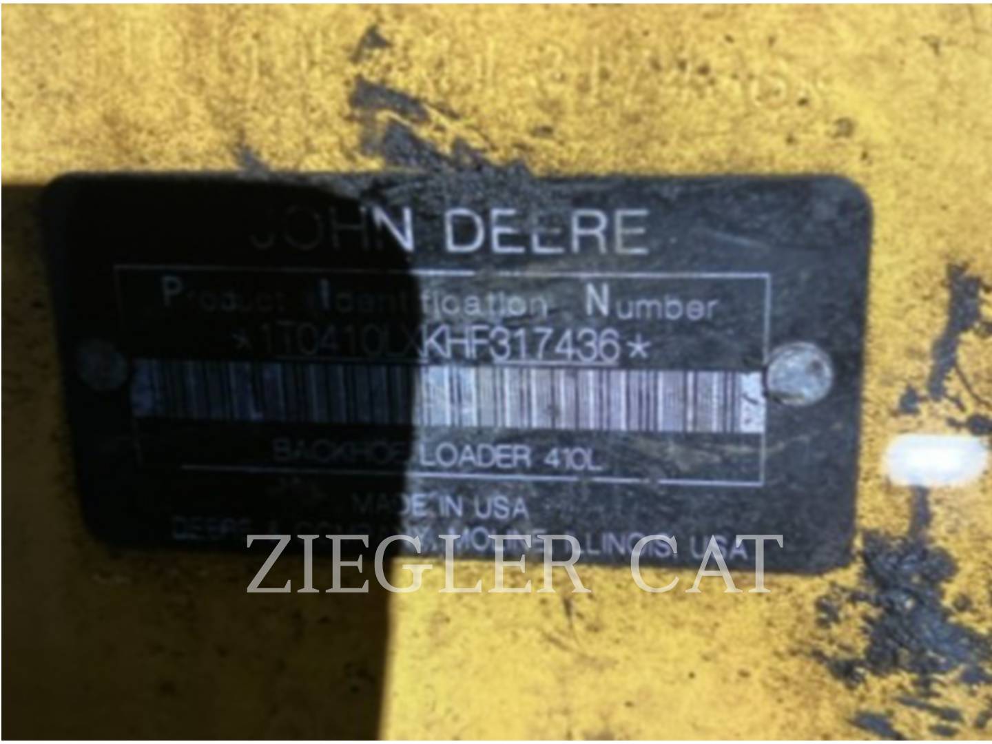 Deere & Co. 410J, Backhoe Loader, 3106 hours, S/N: HF317436, 2017 - Image 6