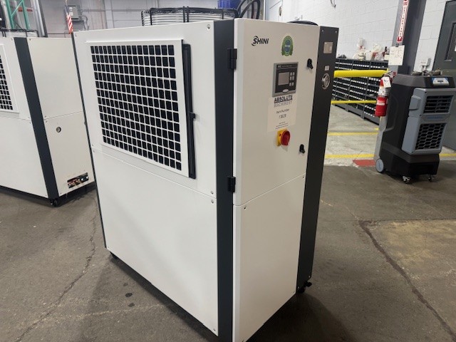 4.1 Ton, Shini #SIC-15A-R2, air cooled chiller, R410a refrigerant, scroll type compressor, new, 2025 - Image 1