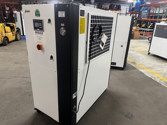 4.1 Ton, Shini #SIC-15A-R2, air cooled chiller, R410a refrigerant, scroll type compressor, new, 2025 - Image 4