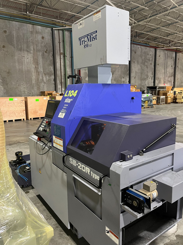 Star #SB-20R-G, CNC swiss lathe, .78" capacity, 12' Iemca Ideal 326 automatic bar feeder, Fanuc 0I-TF, 2023 - Image 2