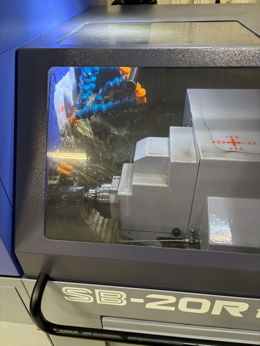 Star #SB-20R-G, CNC swiss lathe, .78" capacity, 12' Iemca Ideal 326 automatic bar feeder, Fanuc 0I-TF, 2023 - Image 7