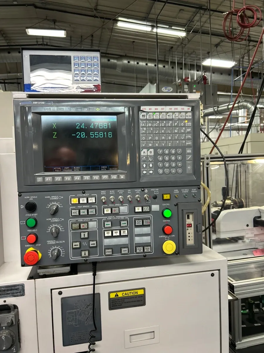 13" x 14" Okuma #GP-26T, CNC plain cylindrical ginder, 2011 - Image 8