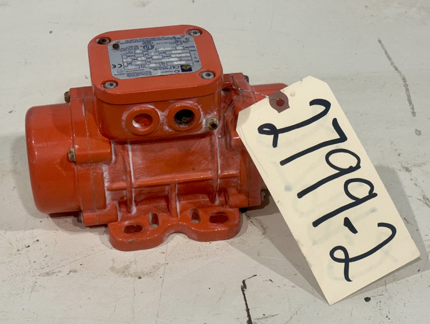 Oli, vibrator size 10 MVE 220/2, .15 HP (4 available) - Image 7