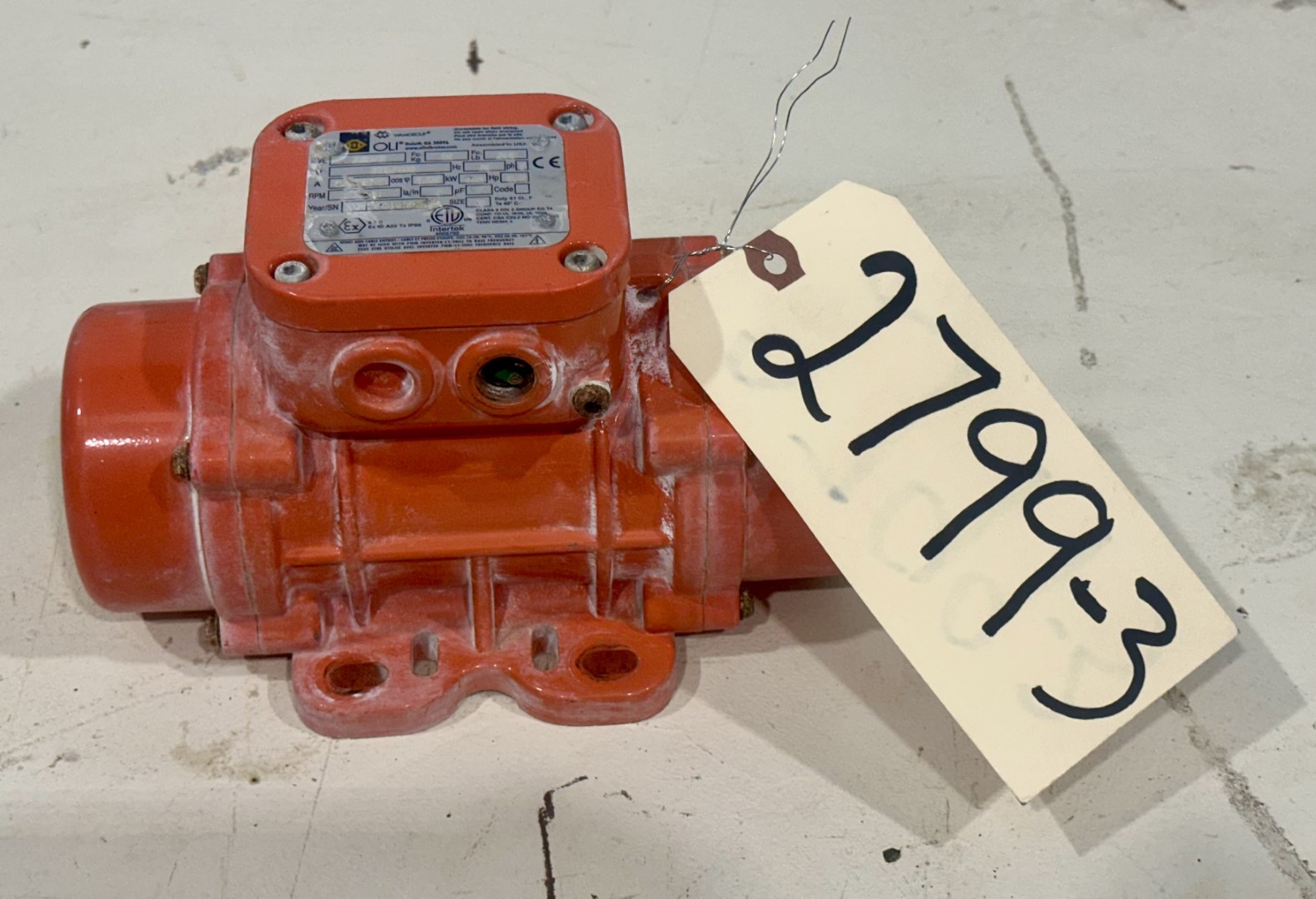 Oli, vibrator size 10 MVE 220/2, .15 HP (4 available) - Image 8