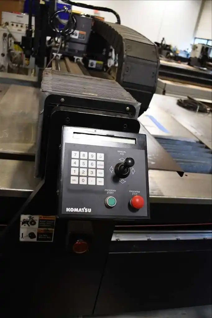 Komatsu #KCR-1251, fine plasma cutting machine, 5' x 10' cutting area, KCT Control - Image 4