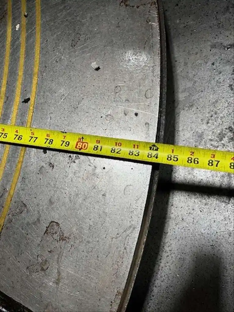 Blanchard #48-84, rotary surface grinder, 84" chuck, 42" segmented wheel, 3/4" chuck life, 1968 - Image 3