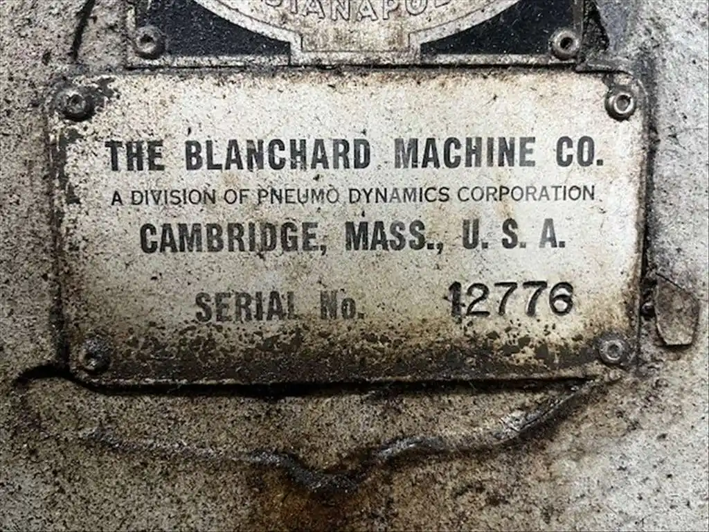 Blanchard #48-84, rotary surface grinder, 84" chuck, 42" segmented wheel, 3/4" chuck life, 1968 - Image 6