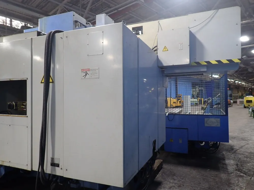 Mazak #MTV-515/40N, CNC Vertical Machining Center, w/Chip Conveyor, 640M Controller, (2) 21" x 51" T-Slot - Image 10
